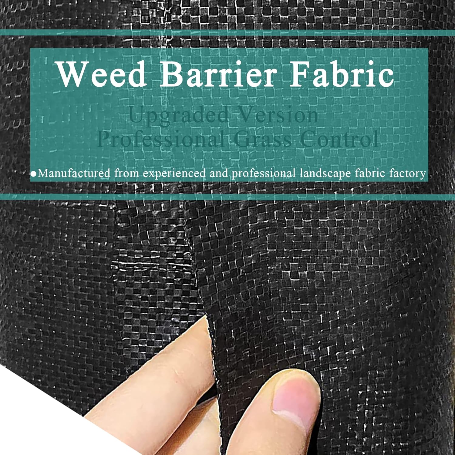 Heavy Duty Weed Barrier Landscape Fabric 6FTx100FT Q74061