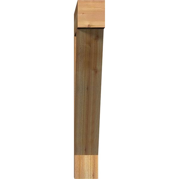 Western Red Cedar Traditional Block Bracket U452498
