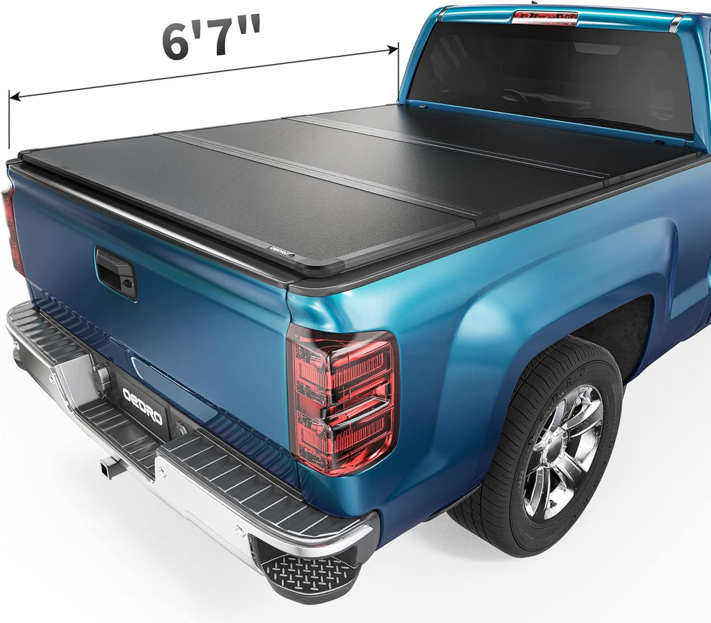 Quad Fold Tonneau Cover Soft Truck Bed Cover G9377