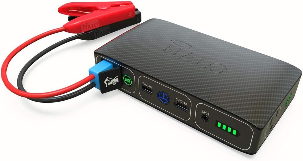 Rose Gold Portable Phone Laptop Charger Car Jump Starter with AC Outlet J382345