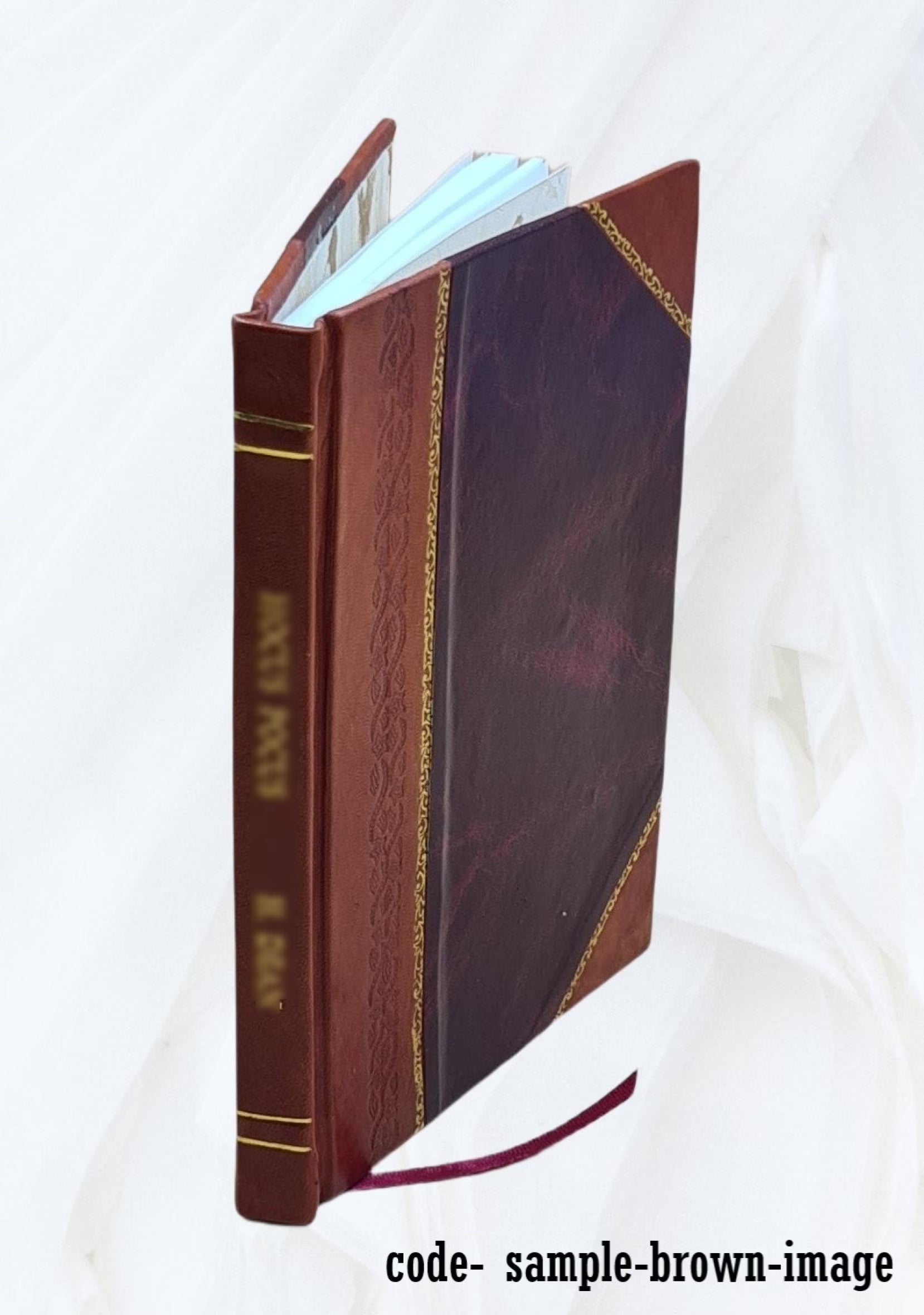 Leather Bound Bibliography S1737