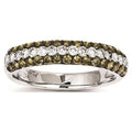 Black Rhodium Real Diamond Ring E6272