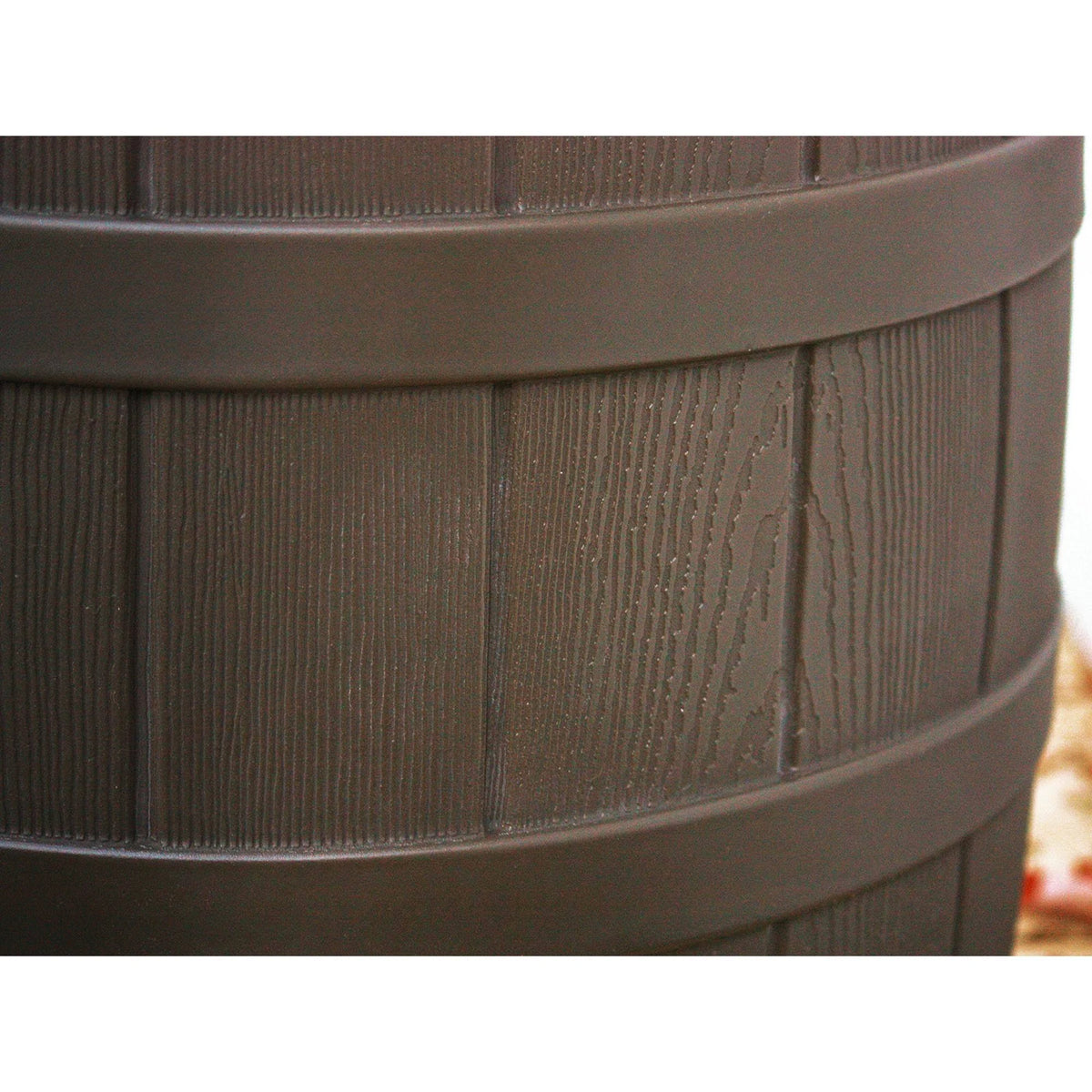 50 Gallon Plastic Rain Barrel with Brass Spigot (5 Pack) Q48465