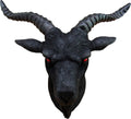 Black Baphomet Goat Head Wall Hanging Decor U177216
