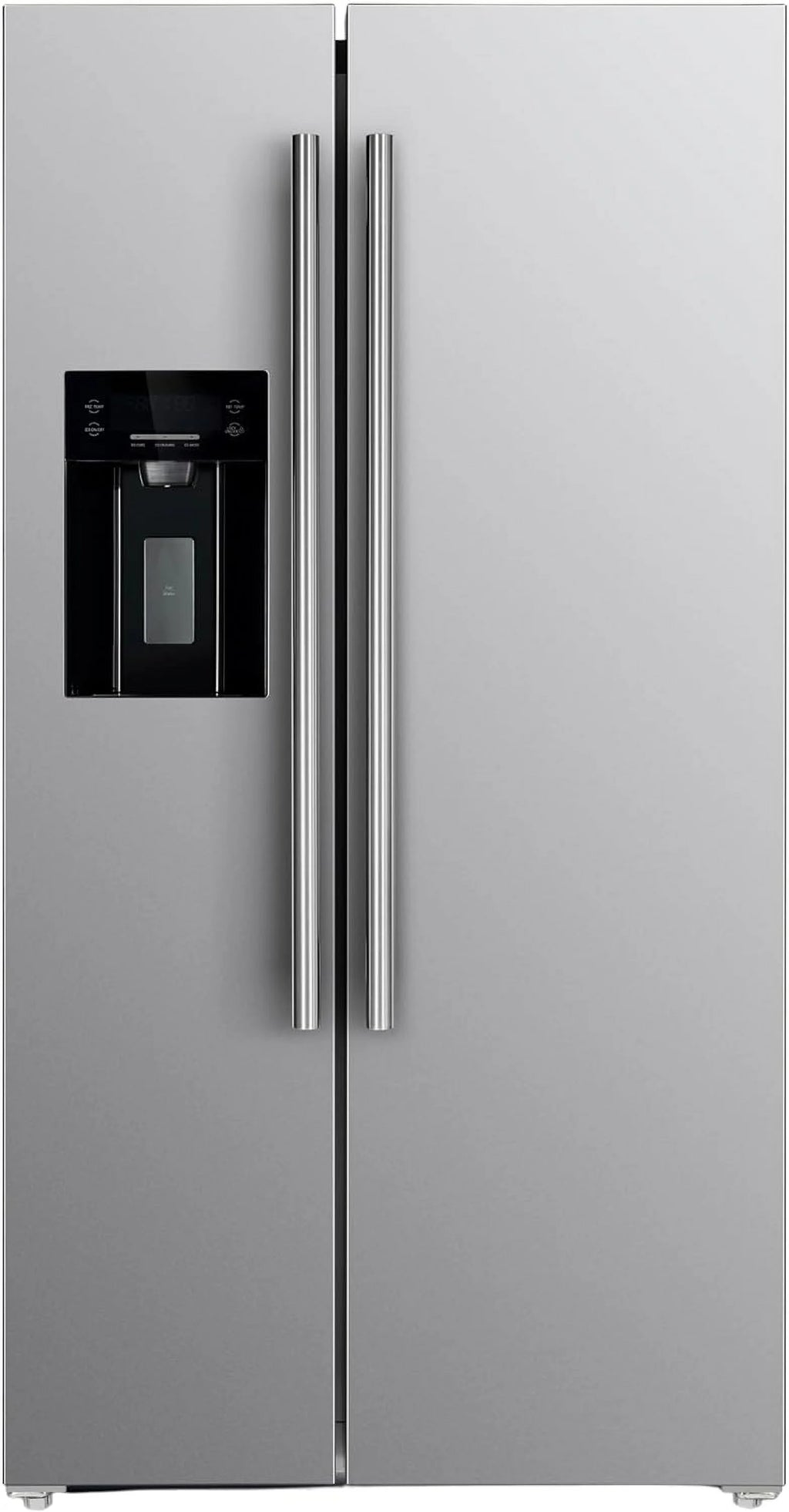 36" Side by Side Stainless Steel Refrigerator with Ice Maker E11292