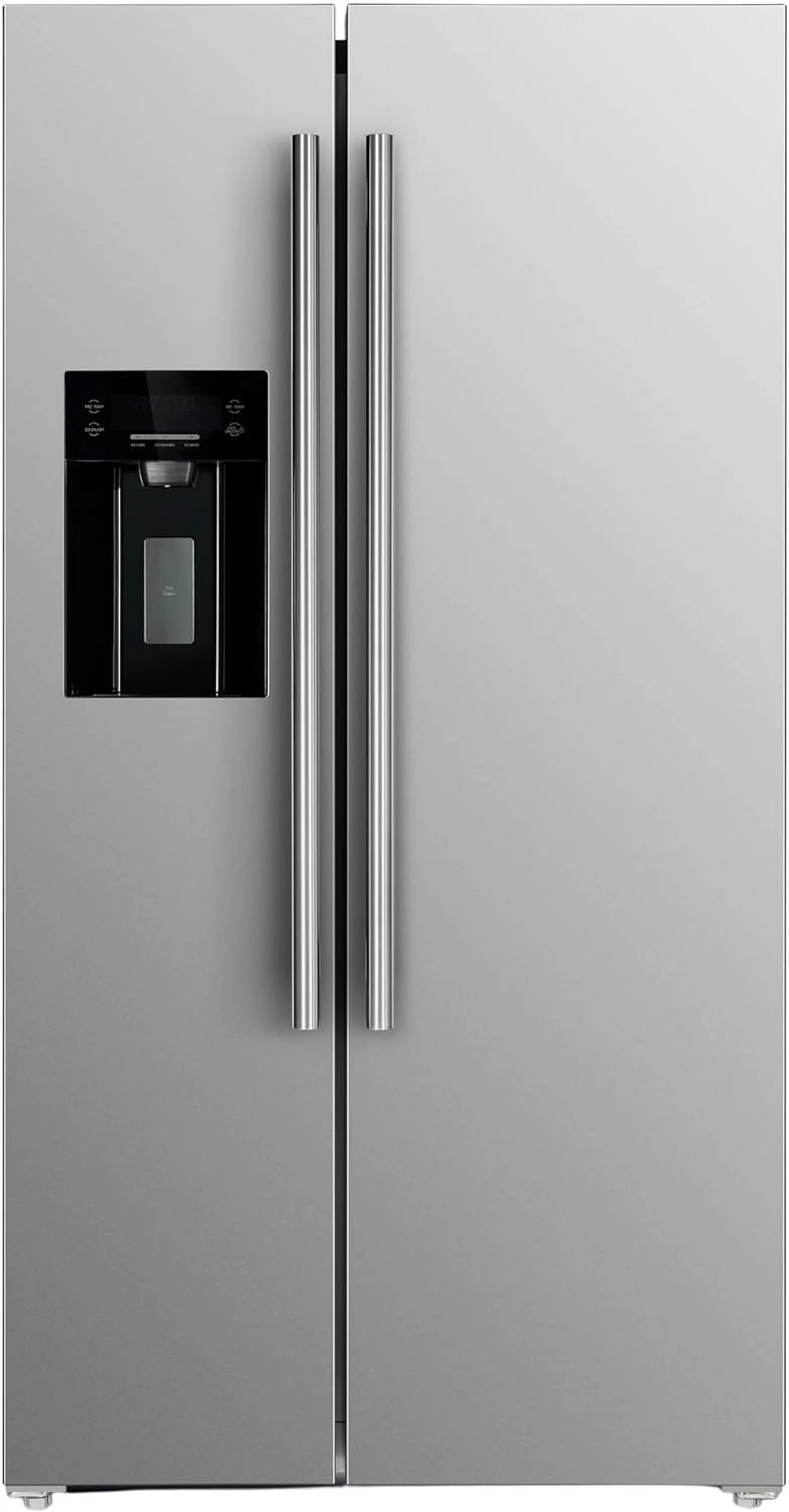 36" Side by Side Stainless Steel Refrigerator with Ice Maker E11292