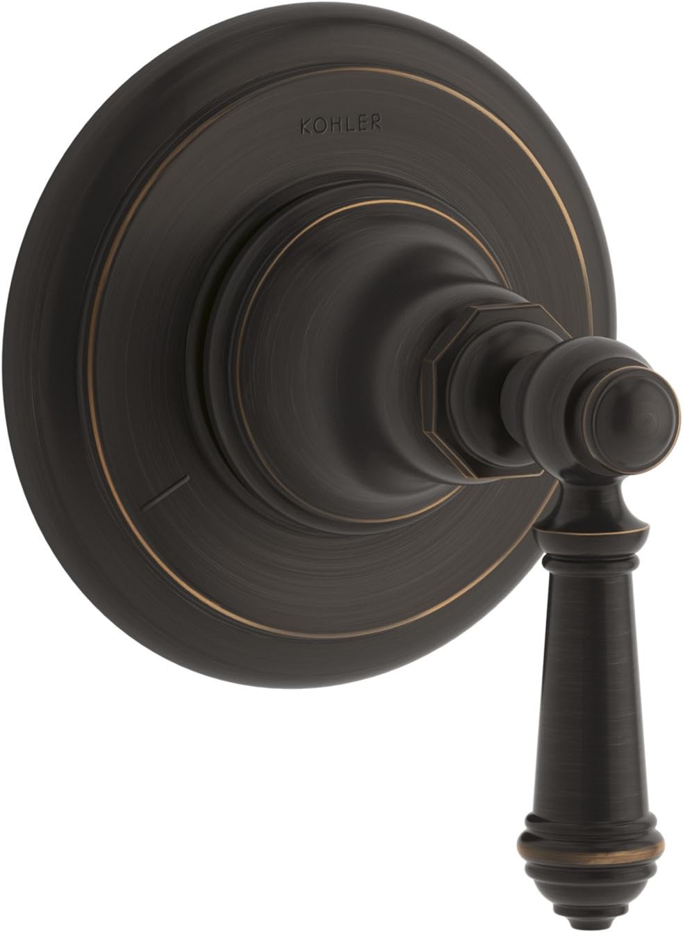Transfer valve trim with lever handle, Vibrant Brushed Nickel V994319
