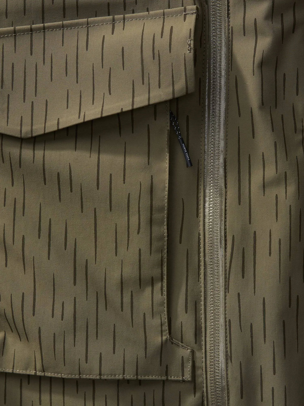 Large Stone Green Raindrop Camo Jacket G787119