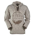 Grey Logo Graphic Hoodie B1936