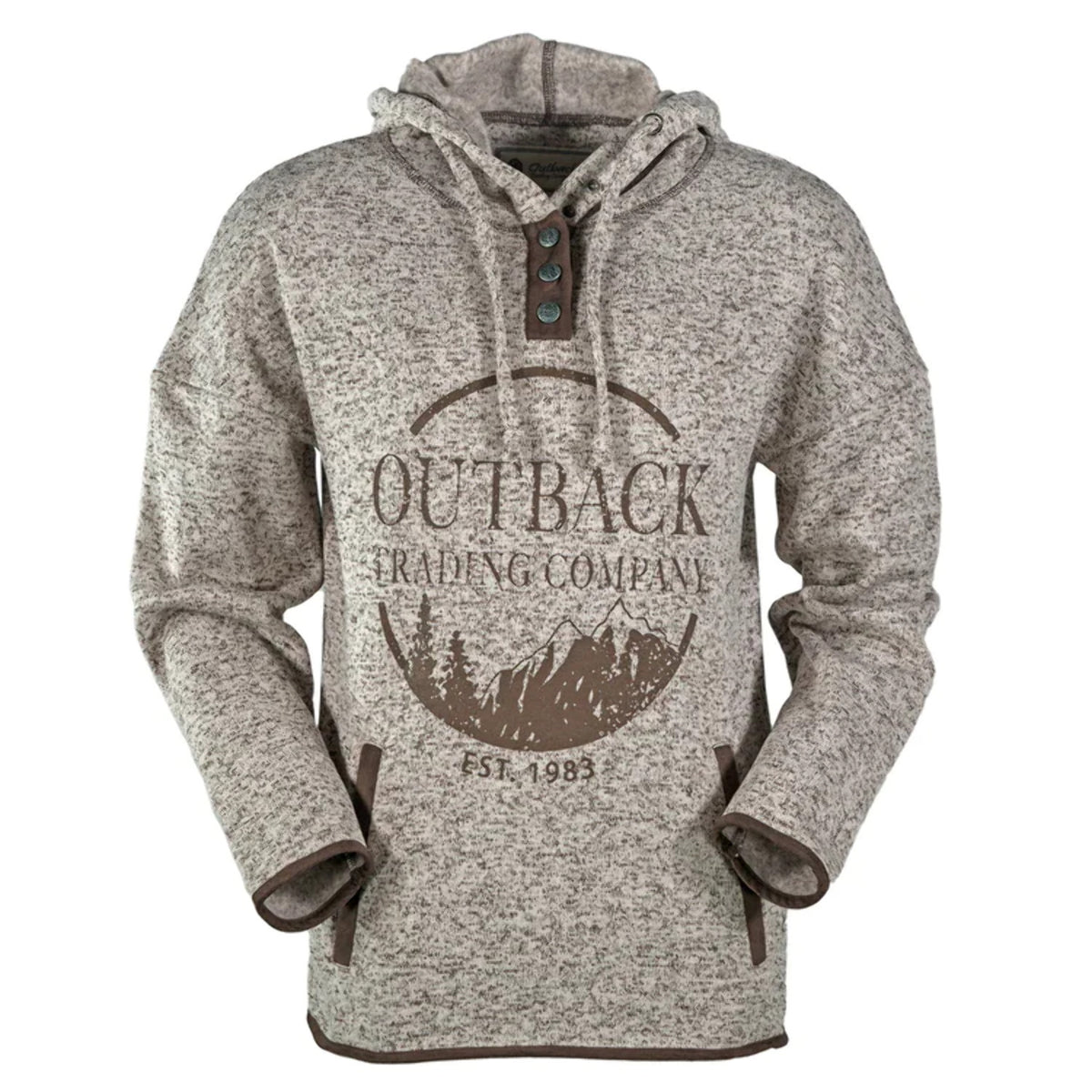 Grey Logo Graphic Hoodie B1936