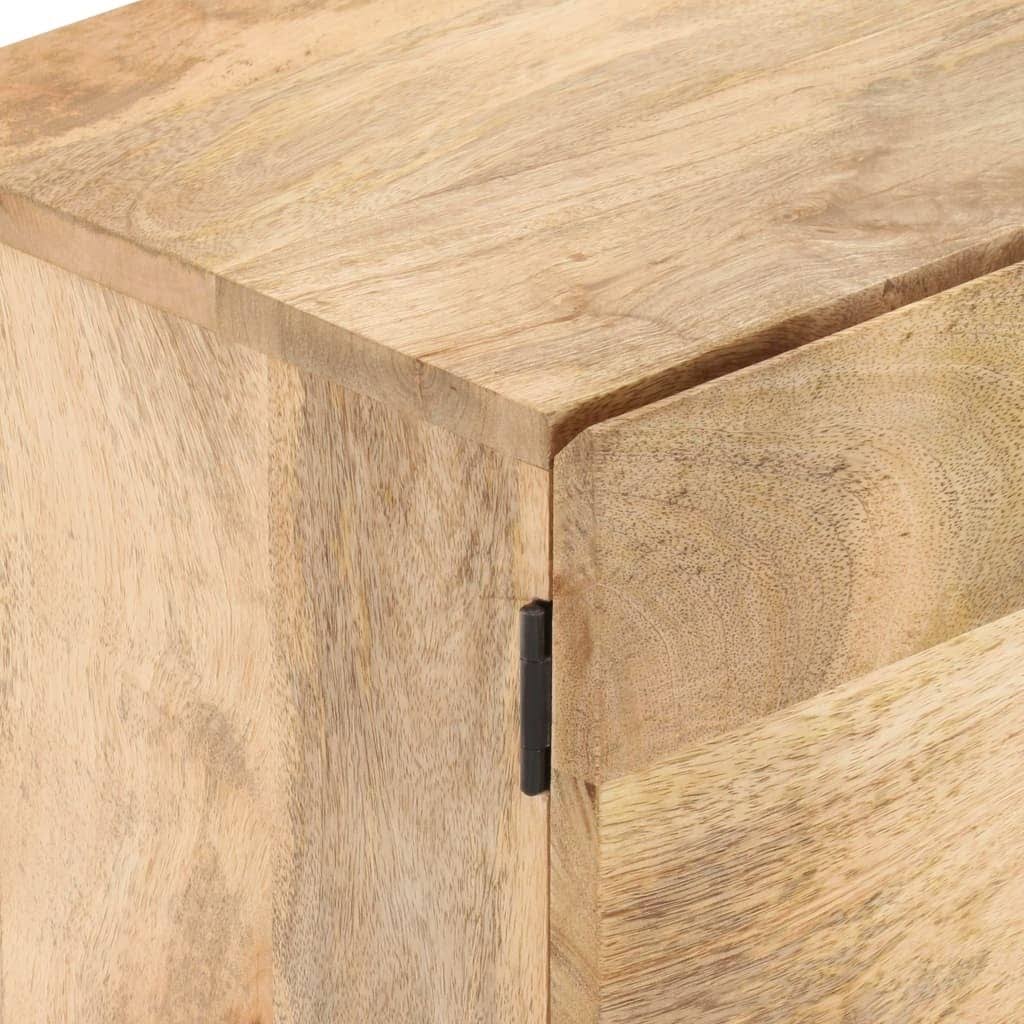Solid Mango Wood Bedside Cabinet A971