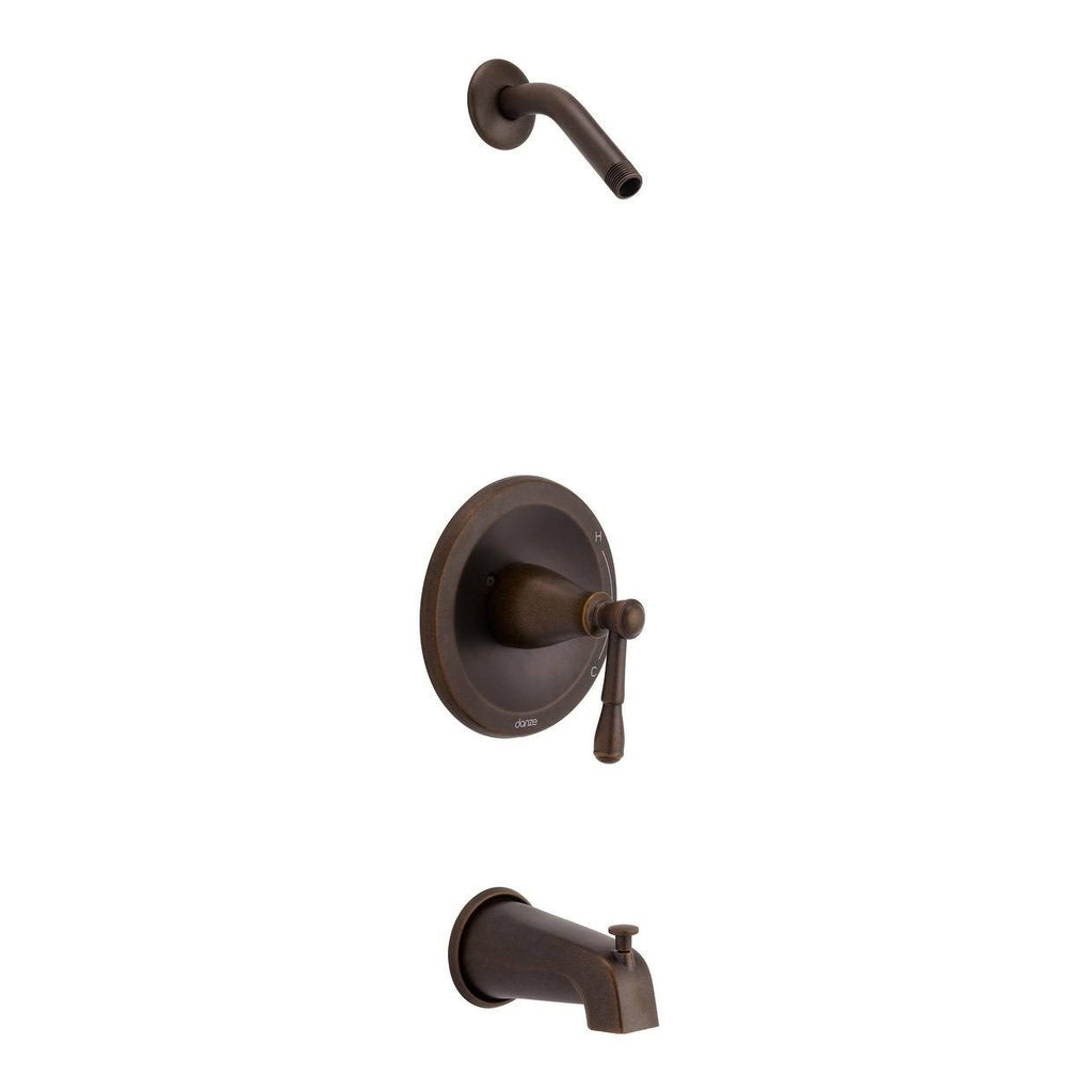 Tub & Shower Trim Kit - Tumbled Bronze D1250