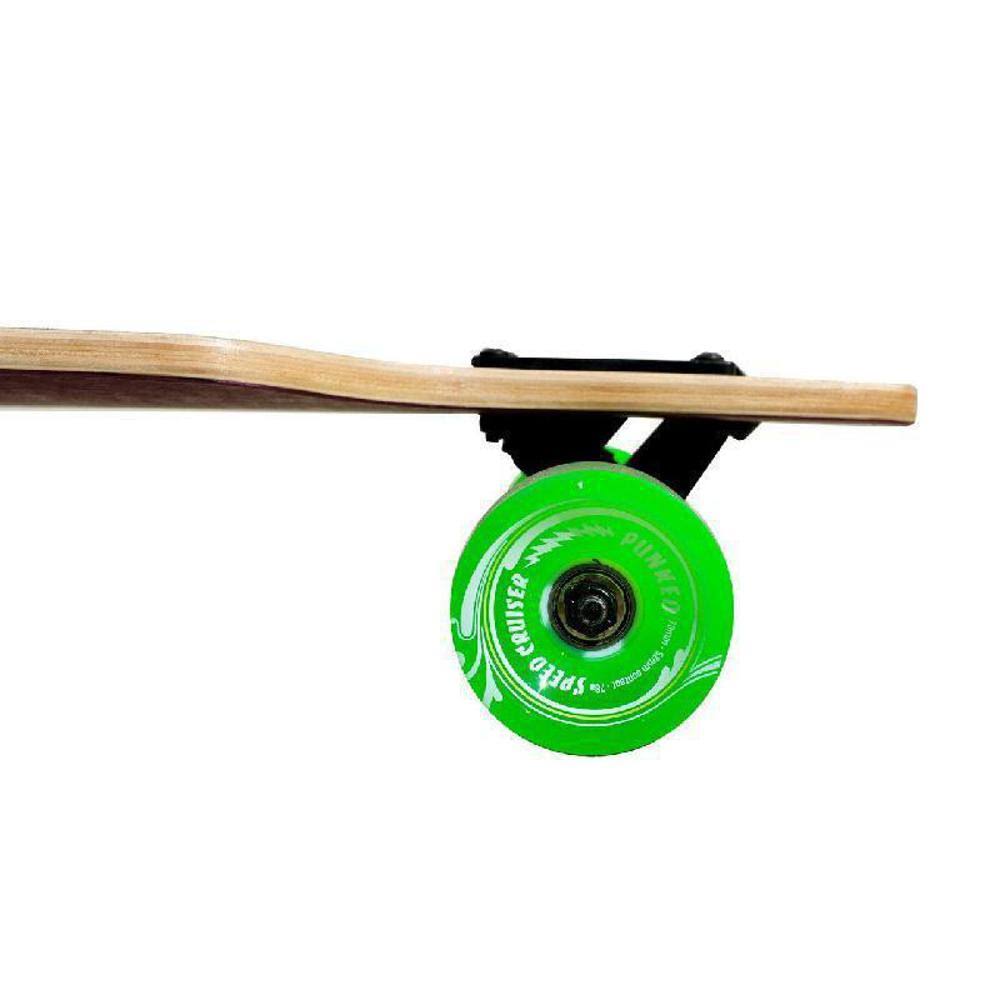 Checker Purple Drop Through Longboard Complete E342109