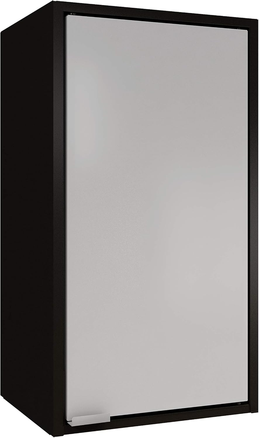 Black and Grey Steel Wall Cabinet I720109