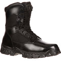 Black 8 inch Alpha Force Work Boots D405