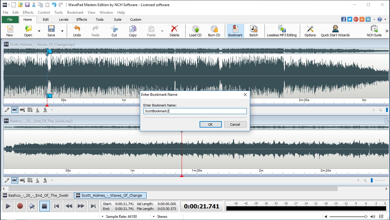 Audio Editing Software K39065