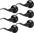 Matte Black Privacy Door Levers E6533