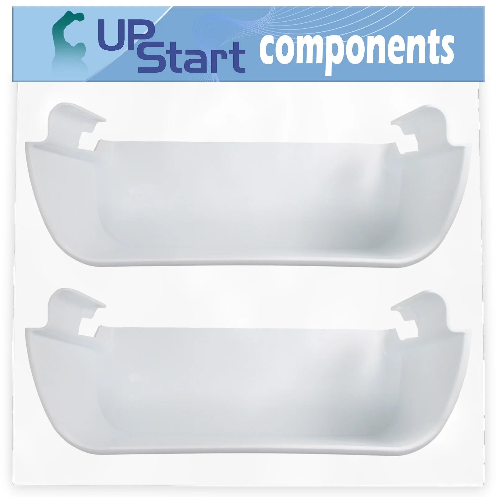 2-Pack Refrigerator Door Shelf Bin Replacement C67300