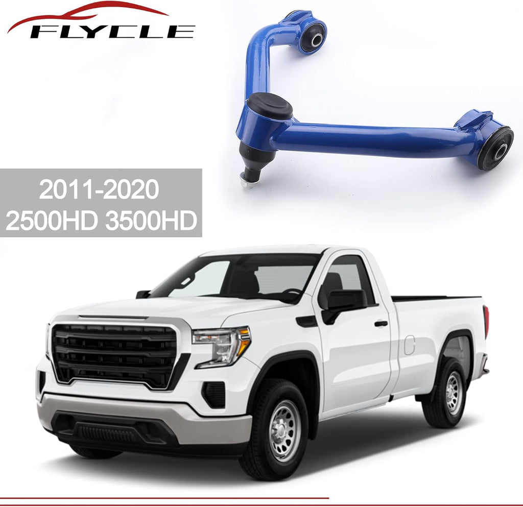 Forged Front Upper Control Arms 2-4" Lift 2 PCS Blue Tubular Suspension Adjustable G113