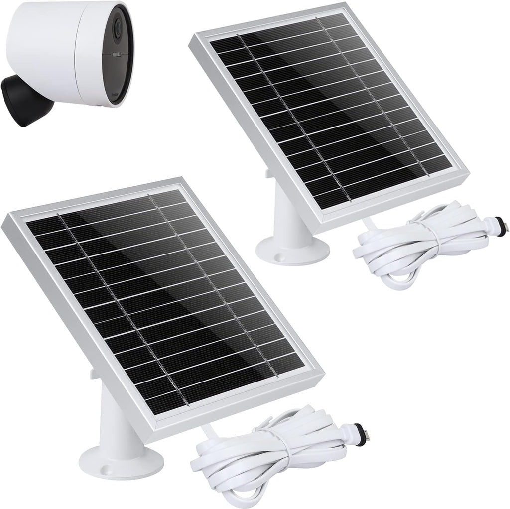 Silver Solar Panel for Outdoor Security Camera S204