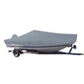 Grey Boat Cover for 19.5 V-Hull Center Console Fishing Boat Y336667