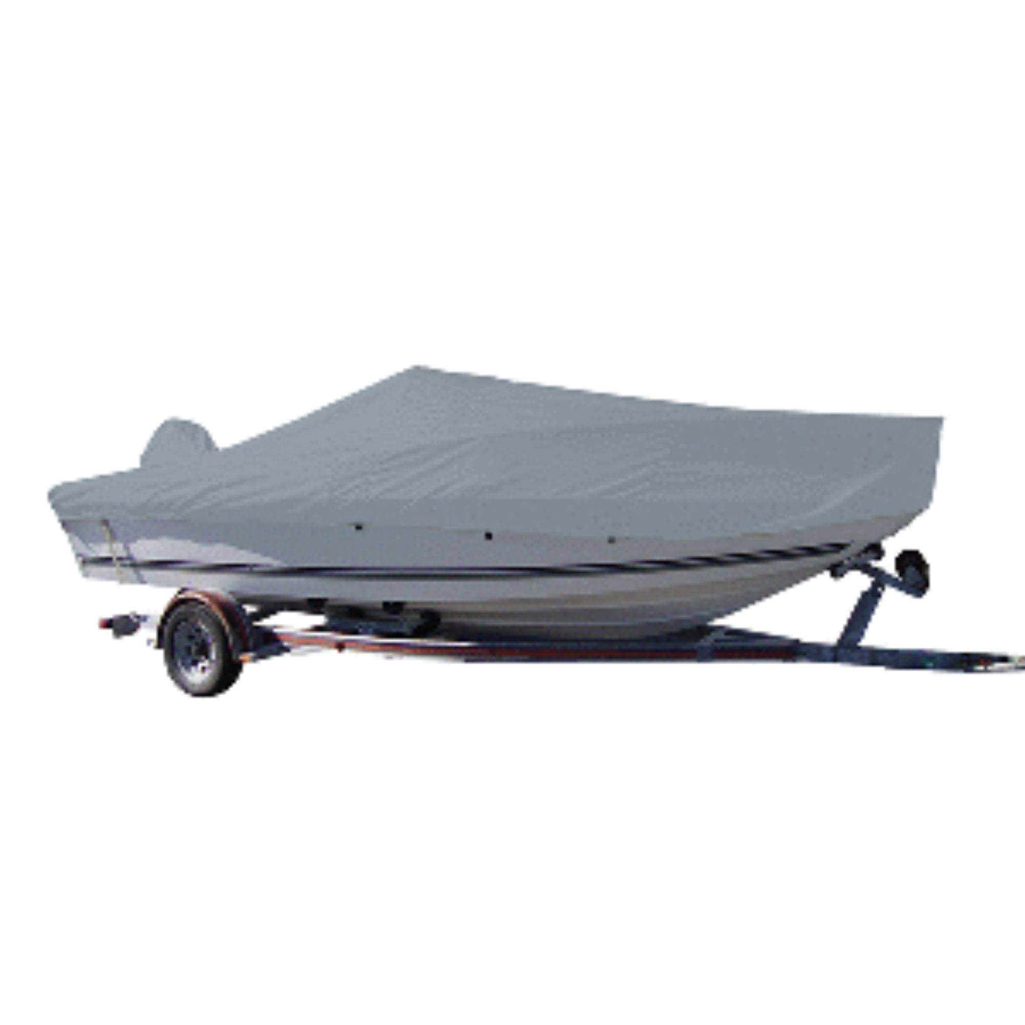 Grey Boat Cover for 19.5 V-Hull Center Console Fishing Boat Y336667