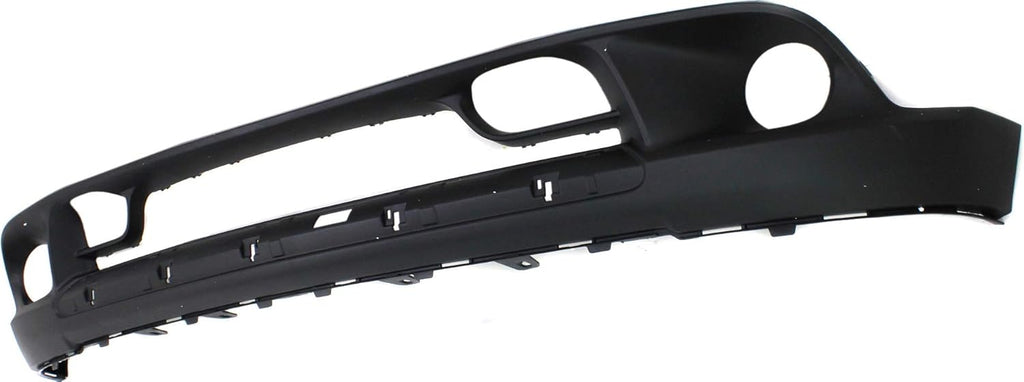 Front Bumper Cover Set of 2 Primed Plastic with Fog Light Holes F4474