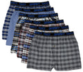 6 Pack Men's Big and Tall Boxer Shorts Underwear 4XL Y403