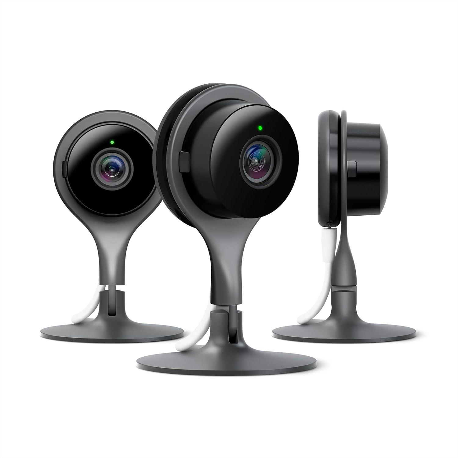 Google Nest Cam Indoor 3 Pack Wired Indoor Camera with Night Vision P677