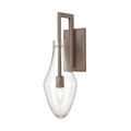 Weathered Zinc 1-Light Sconce E594