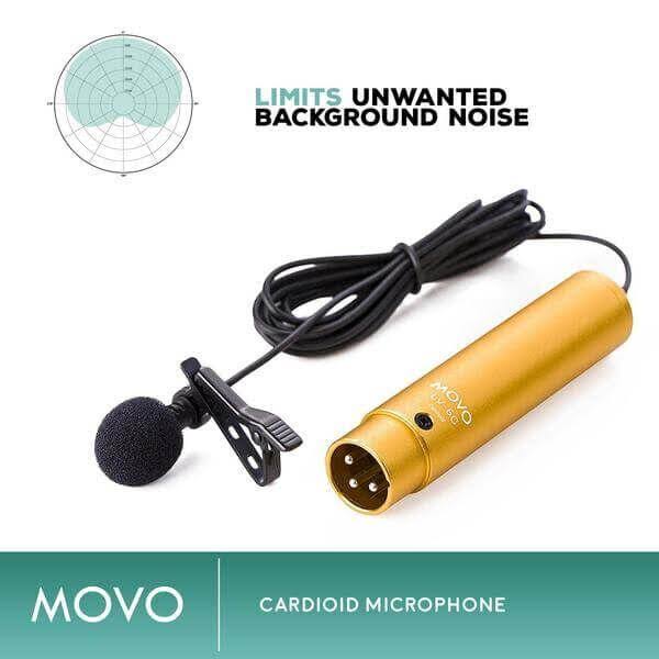 XLR Cardioid Condenser Lavalier Microphone C236