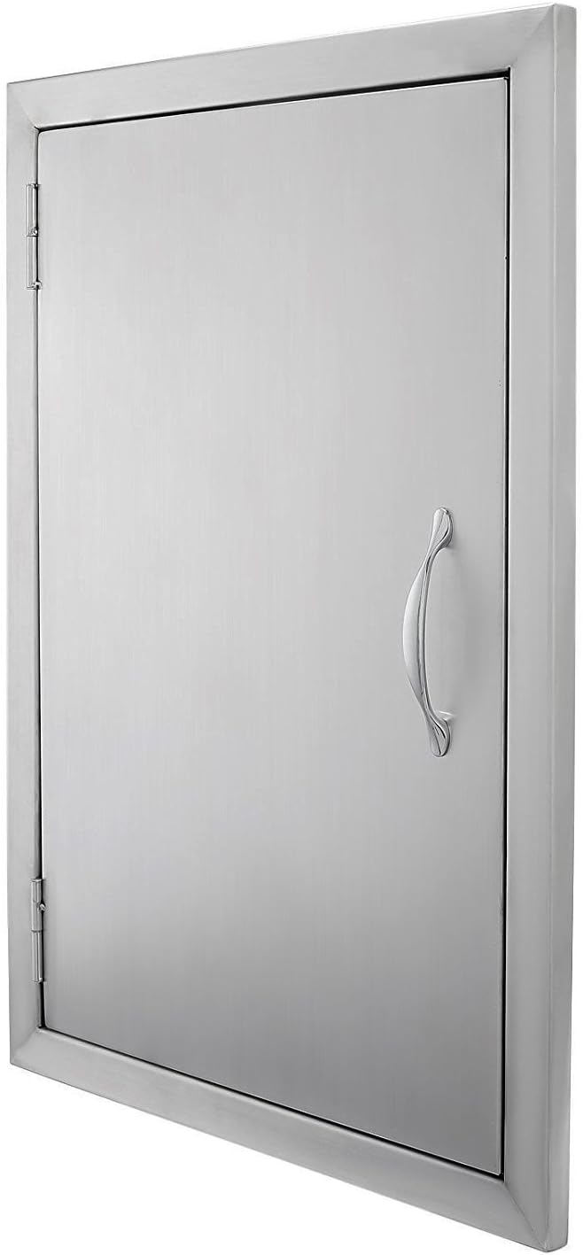17 Wx24 H Stainless Steel Single Vertical Door C4151