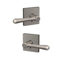 Satin Nickel Non Turning Dummy Lever Lock C254