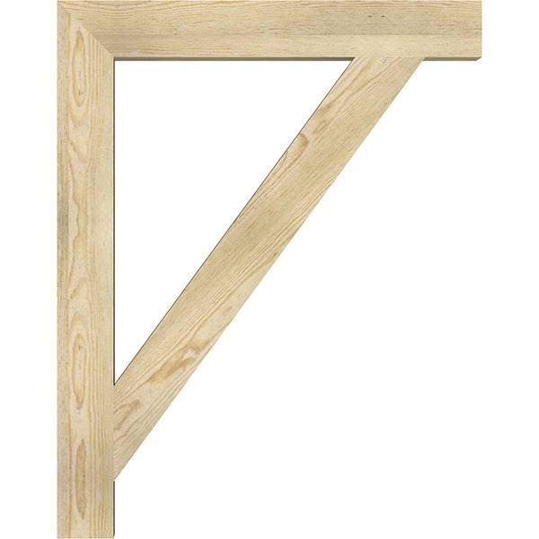 Douglas Fir Traditional Block Bracket L16509