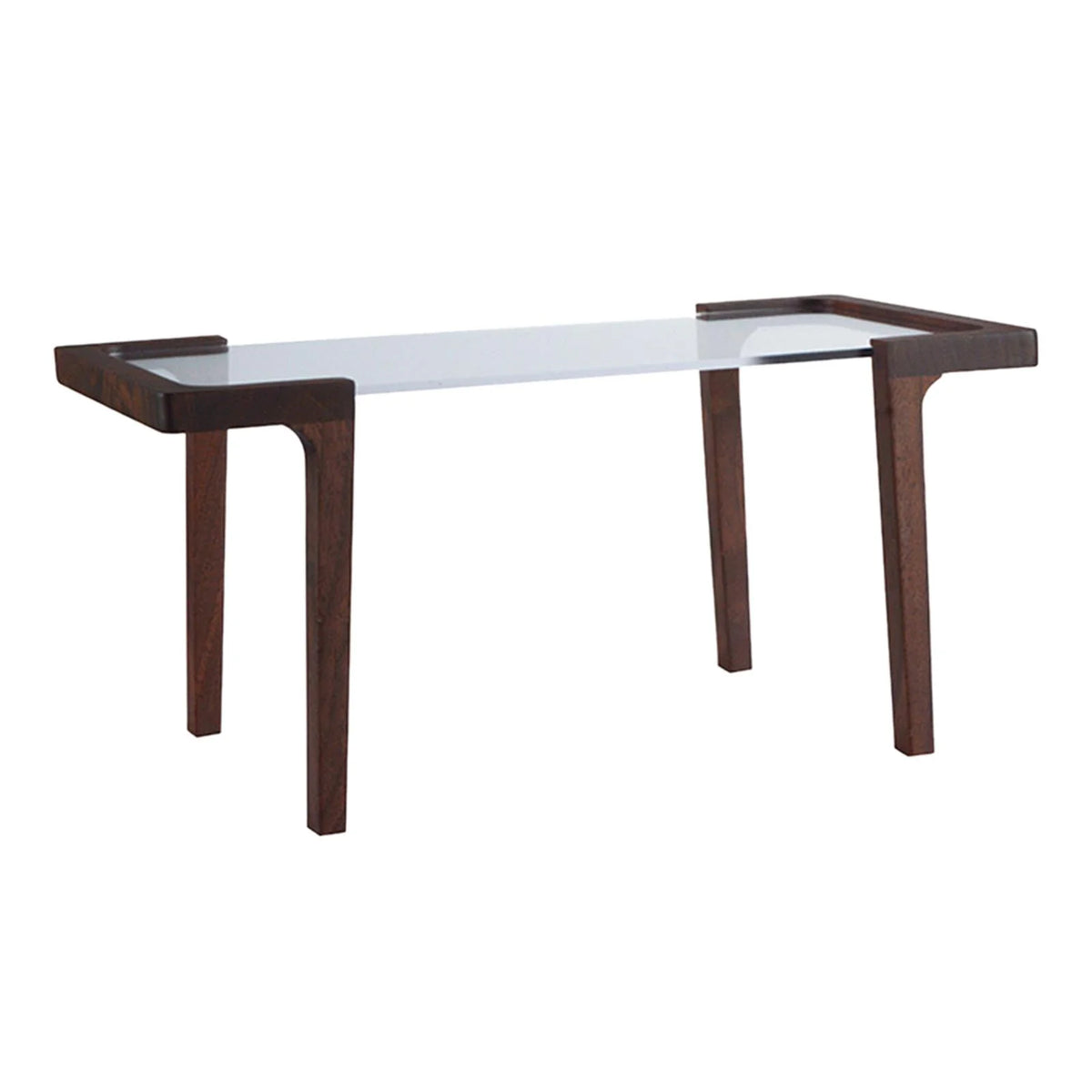 Walnut 1/6 Scale Dollhouse Table Desk S922443
