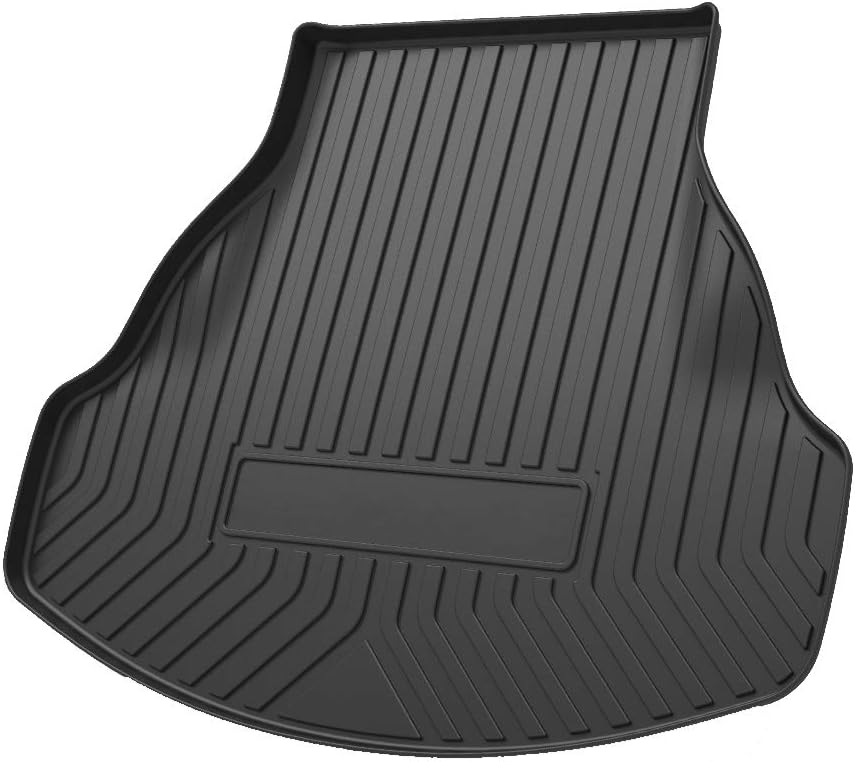Black Heavy Duty Rubber Trunk Liner Pack of 2 L32768