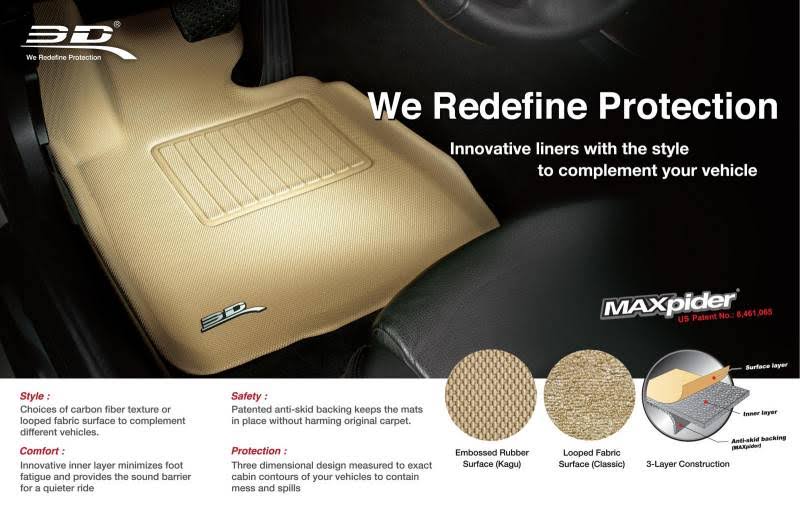 3D MAXpider Kagu Floor Liners H795505