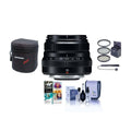 Black 35mm f/2 Lens with Filter Kit and Cleaning Kit U24411