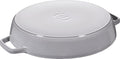 Grey Cast Iron Frying Pan, 34 cm S35474
