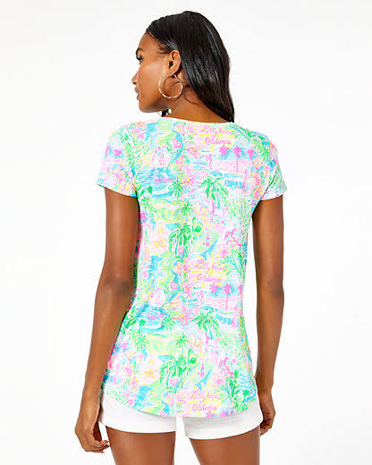 Multi Lilly Loves California Top B453