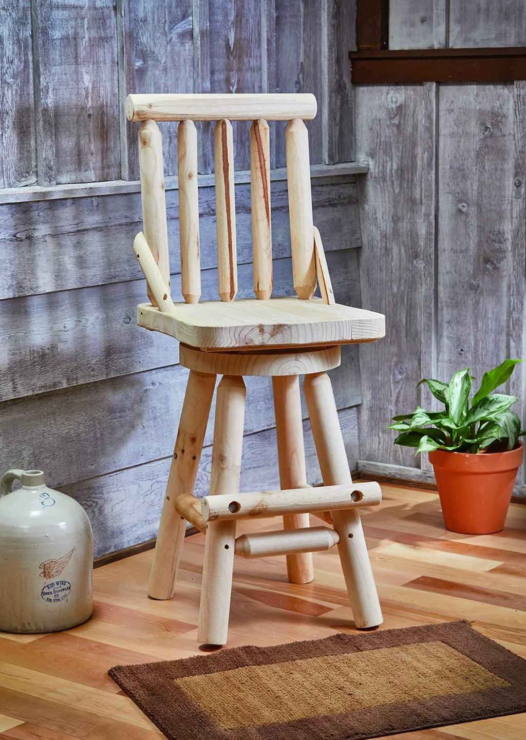 Log Swivel Stool Y928541
