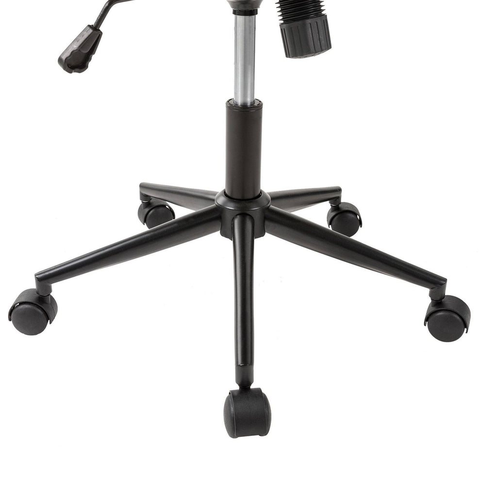 Cream Adjustable Swivel Desk Chair P370453