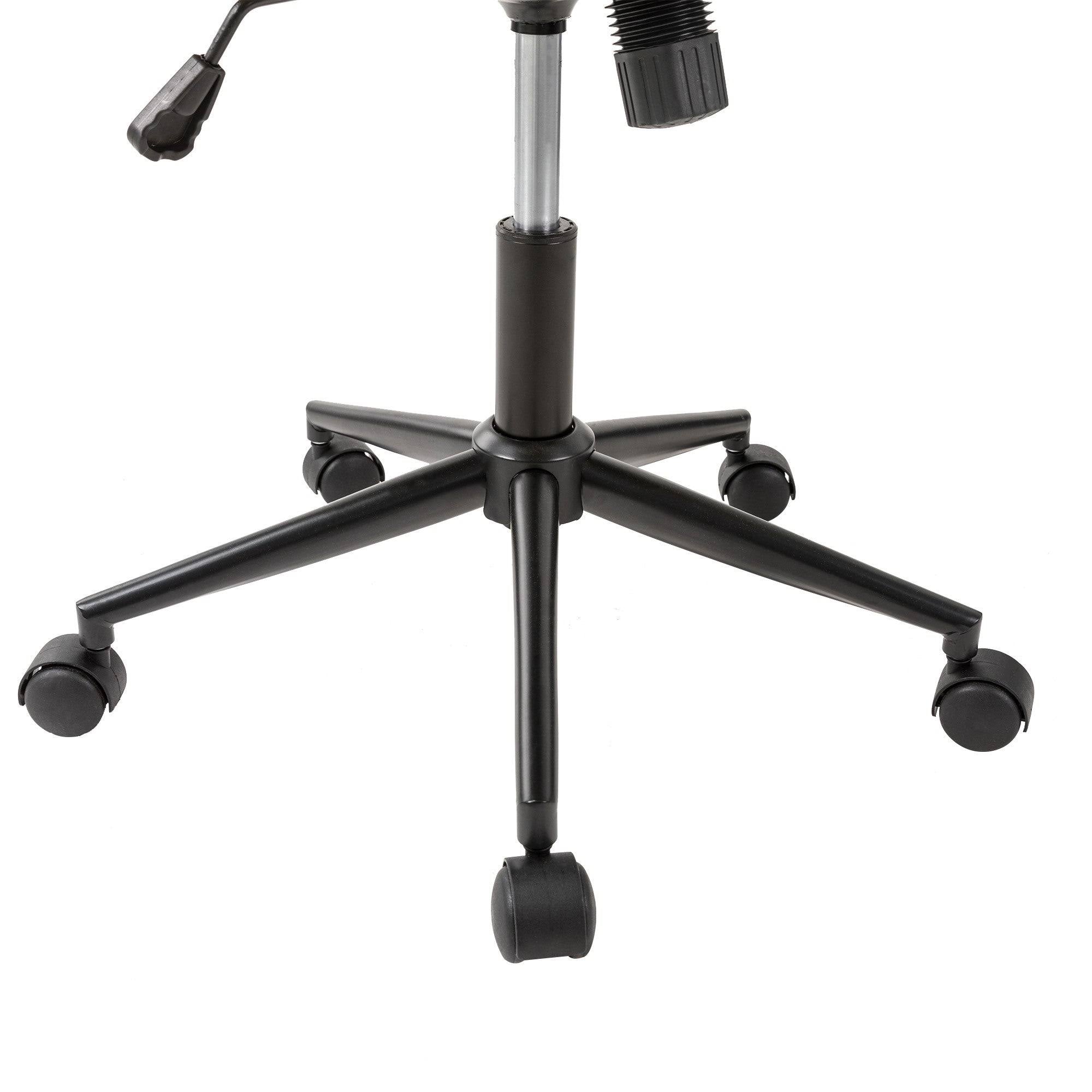 Cream Adjustable Swivel Desk Chair P370453