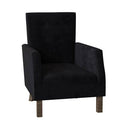 Fuchsia Fabric Armchair with Briar Smoke Legs P83929