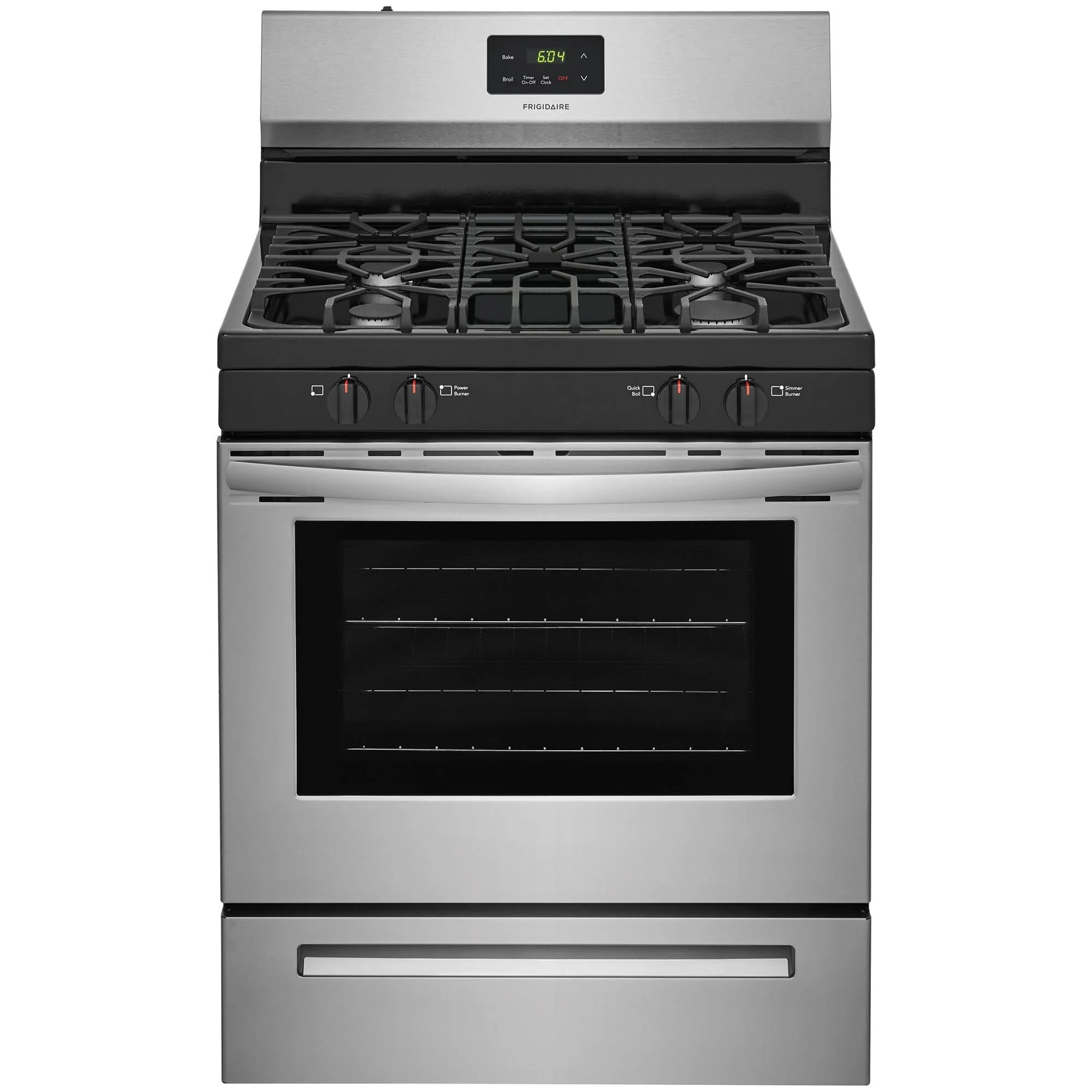 30 Gas Range Stainless Steel E81757
