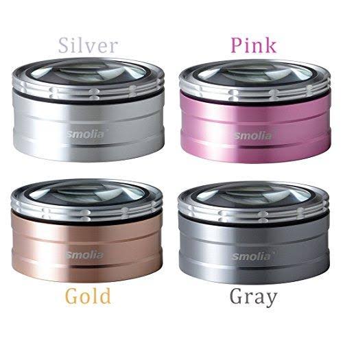 Gray LED Magnifier with USB Rechargeable Battery U57456