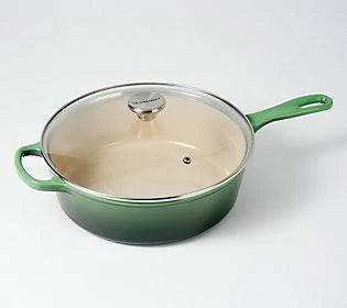 3.75-qt Cast Iron Cassadou with Glass Lid Q82420