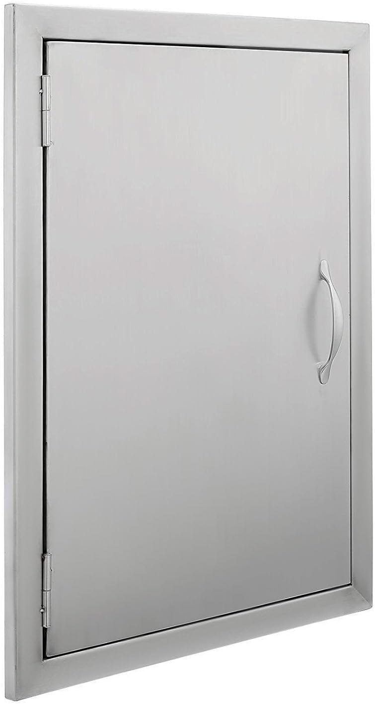 17 Wx24 H Stainless Steel Single Vertical Door C4151