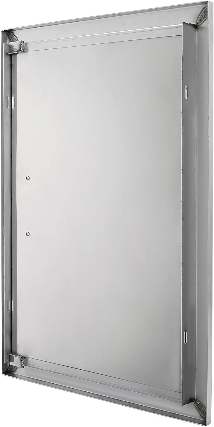 17 Wx24 H Stainless Steel Single Vertical Door C4151