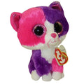 Pink & Purple Cat Plush 6.5 inch H726